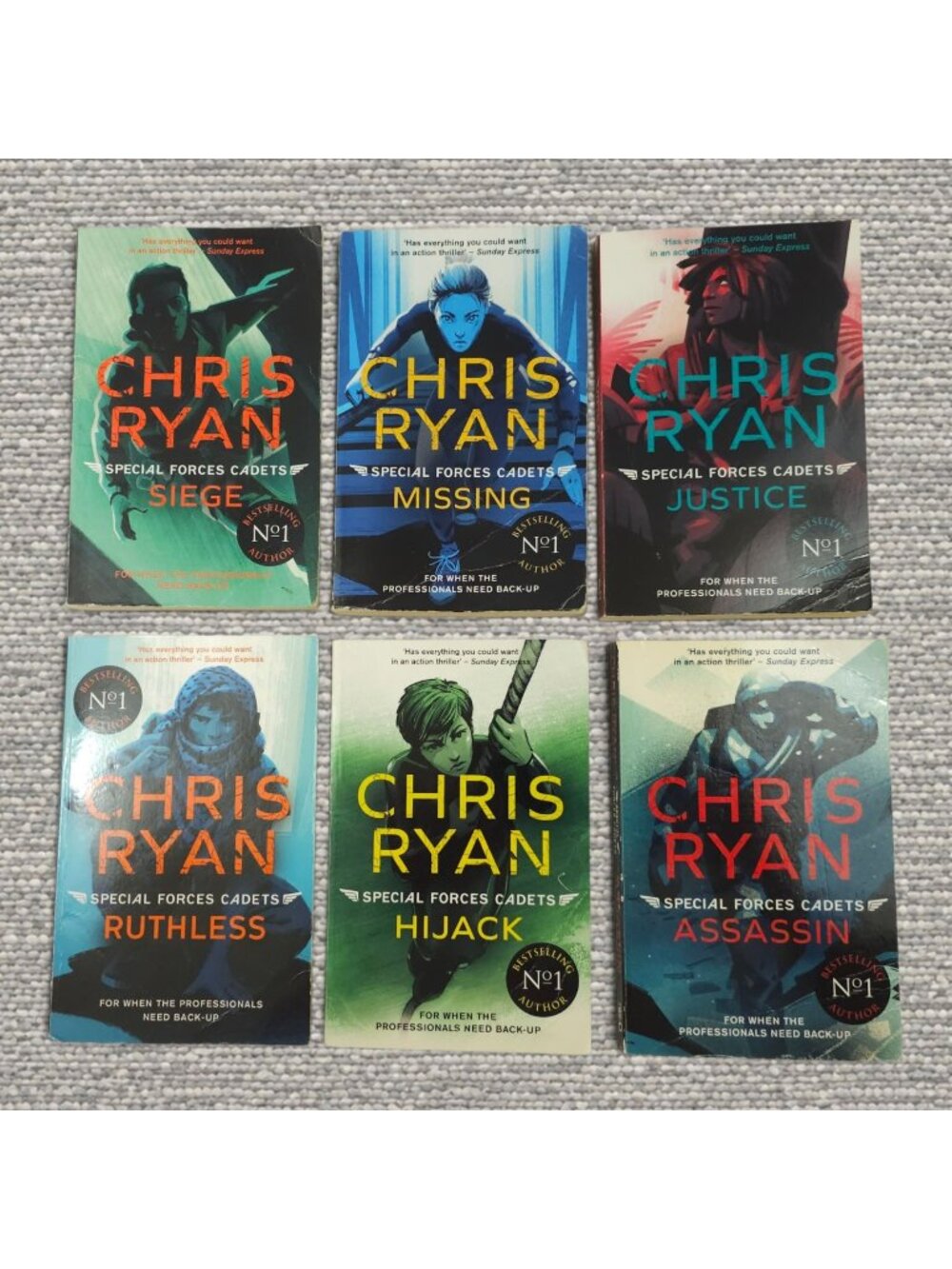 Chris Ryan Special Forces Cadets Complete 6 Book Set Paperback Action Thriller